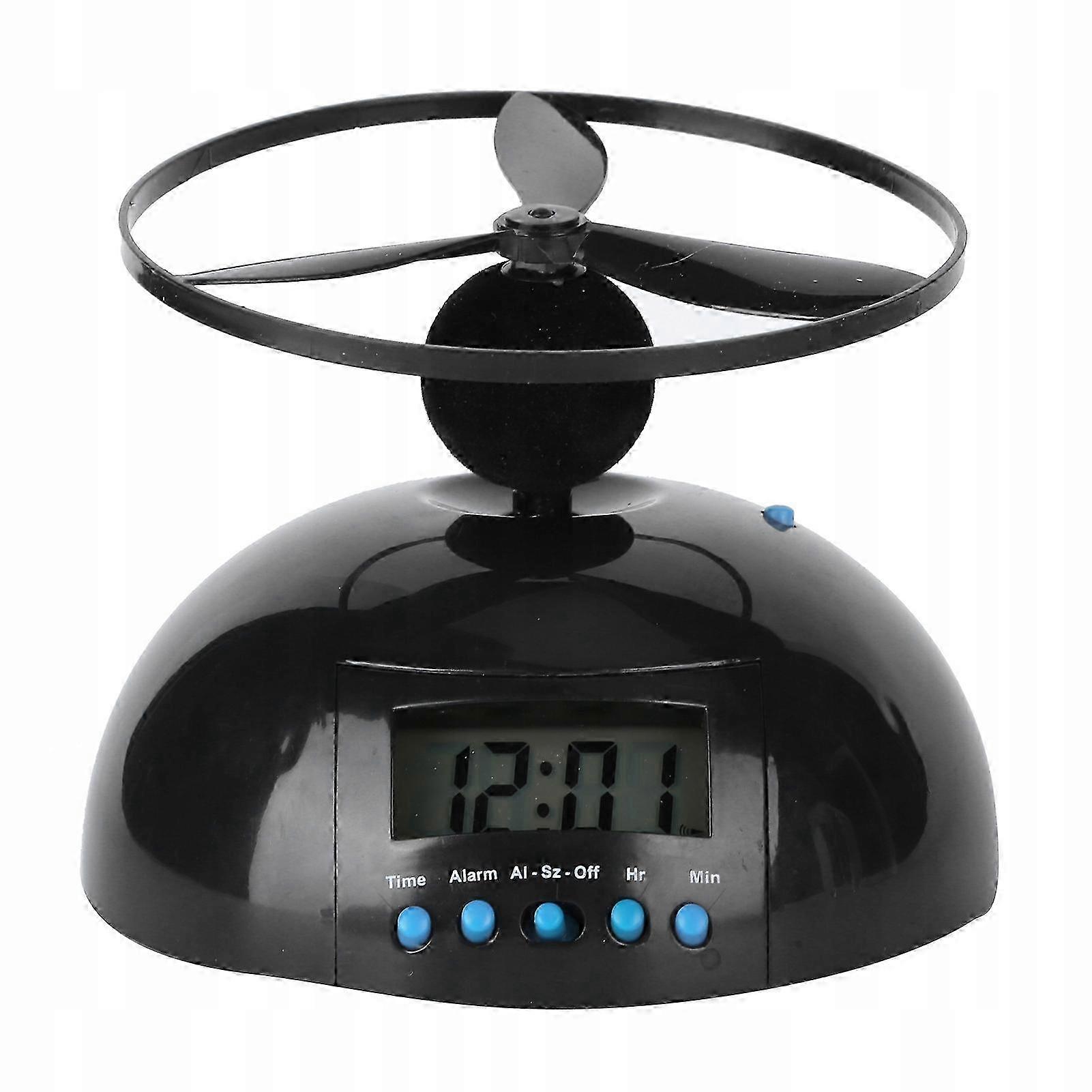 Alarm Clock Black 14cm