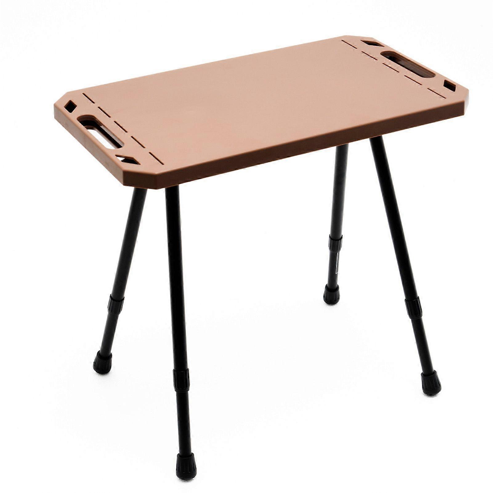 Foldable Camping Tables Aluminum Alloy Lightweight Folding Table Adjustable Height Picnic Desk