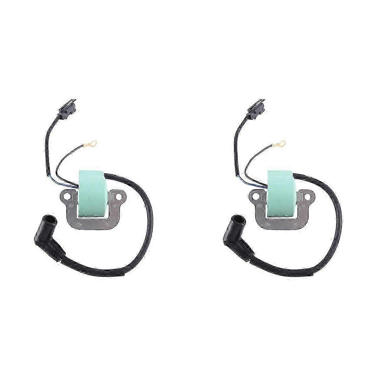 2x Ignition Coil Assembly 18-5196 581407 Replacement For Evinrude Outboards Engines Replaces Coil 502880