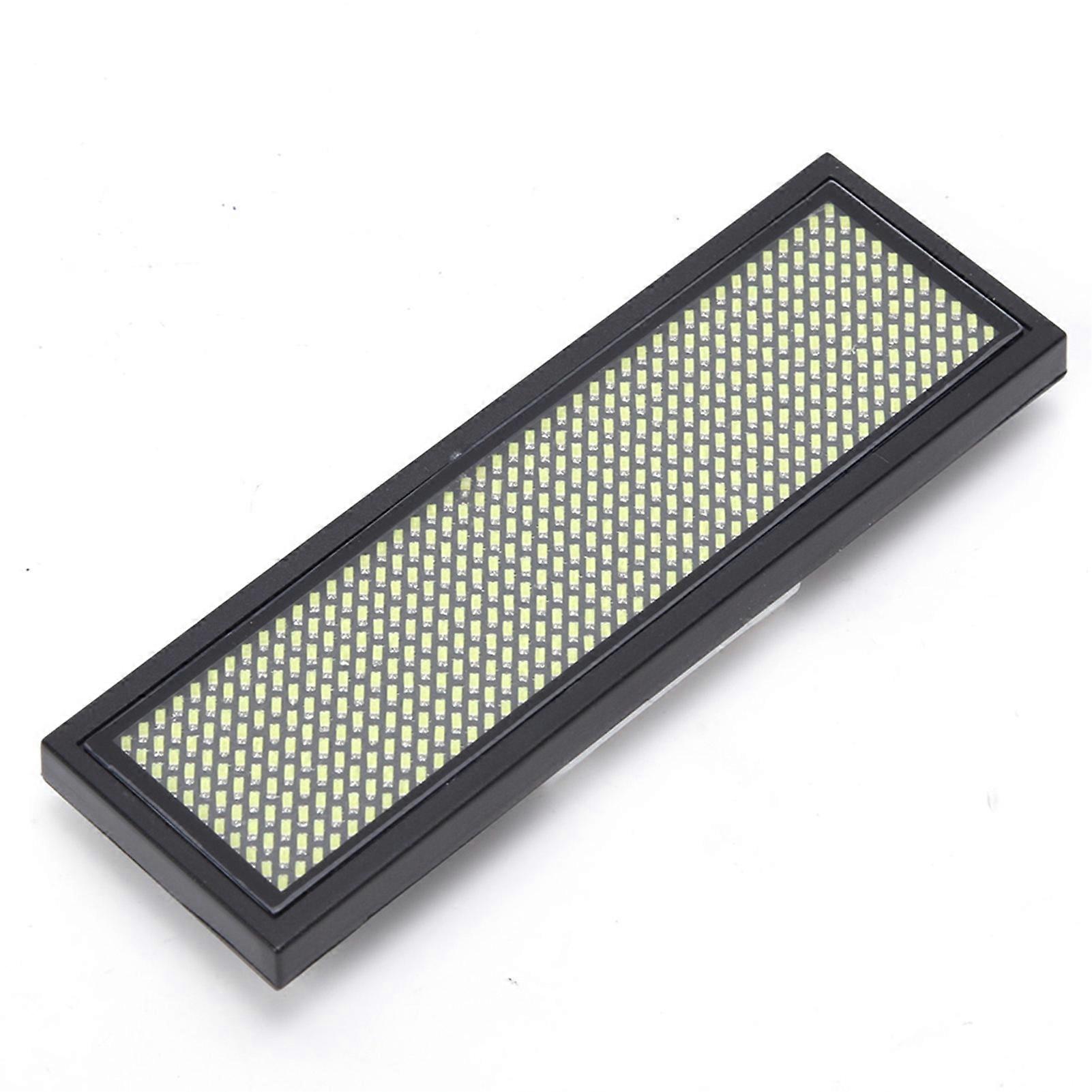 LED Name Badge Scrolling Message Tag Chinese 4 Character Sign Display