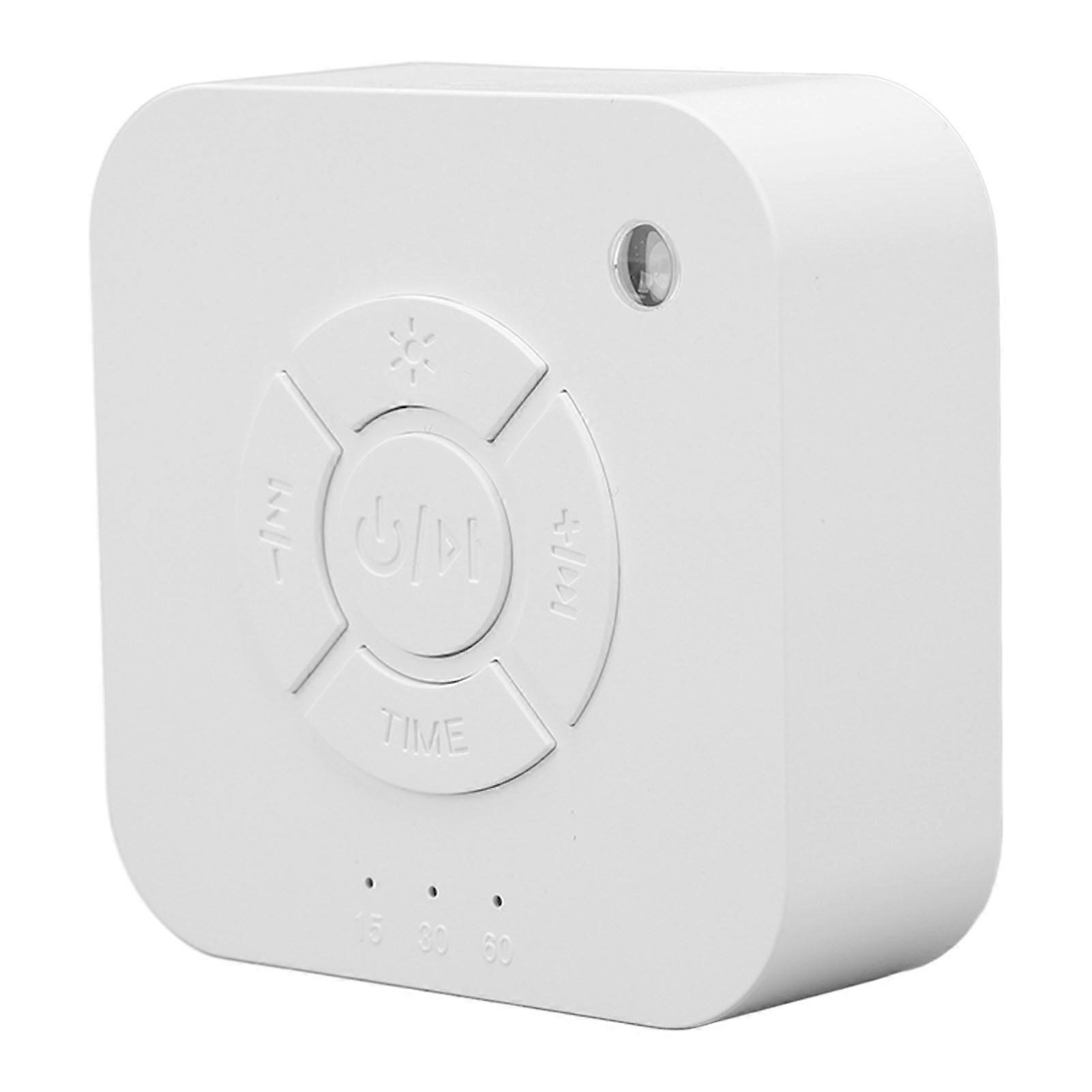 White Noise Machine 9 Songs USB Rechargeable Light Sleep Sound Device for Baby Home Work