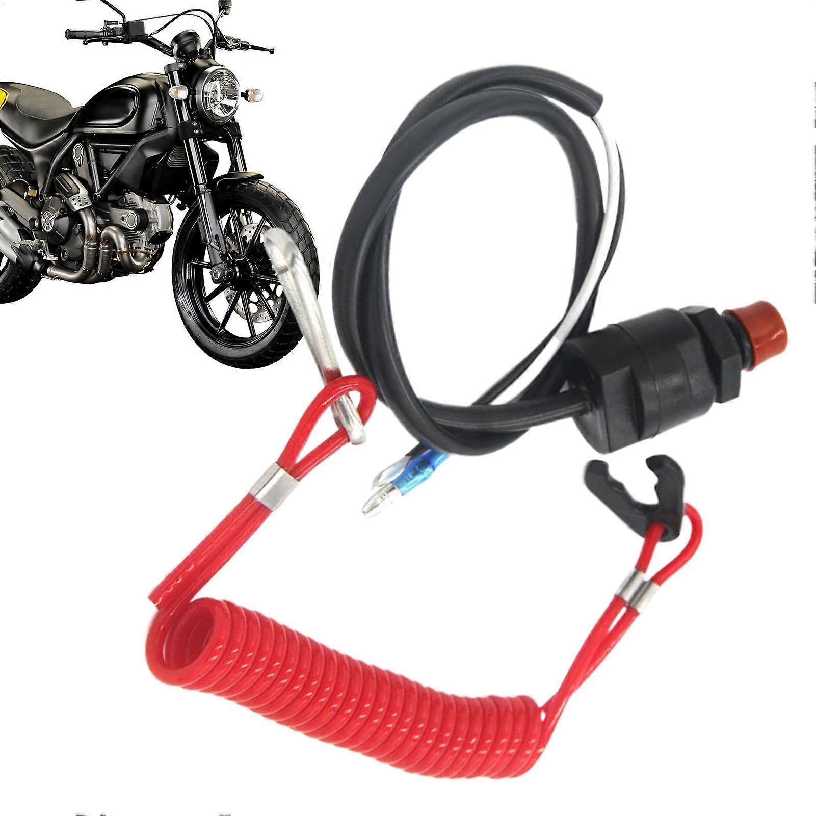 Boat Urgency Switch, Waterproof Emergency Key Switch for Outboard Motors, Durable Powersport Starter for Outdoor Activities