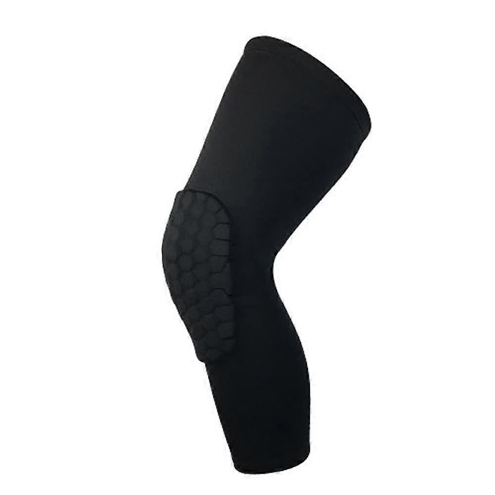Honeycomb Elastic Knee Pads 2 Pack for Anti-Collision Pain Relief, Adjustable Compression Support, Breathable Material