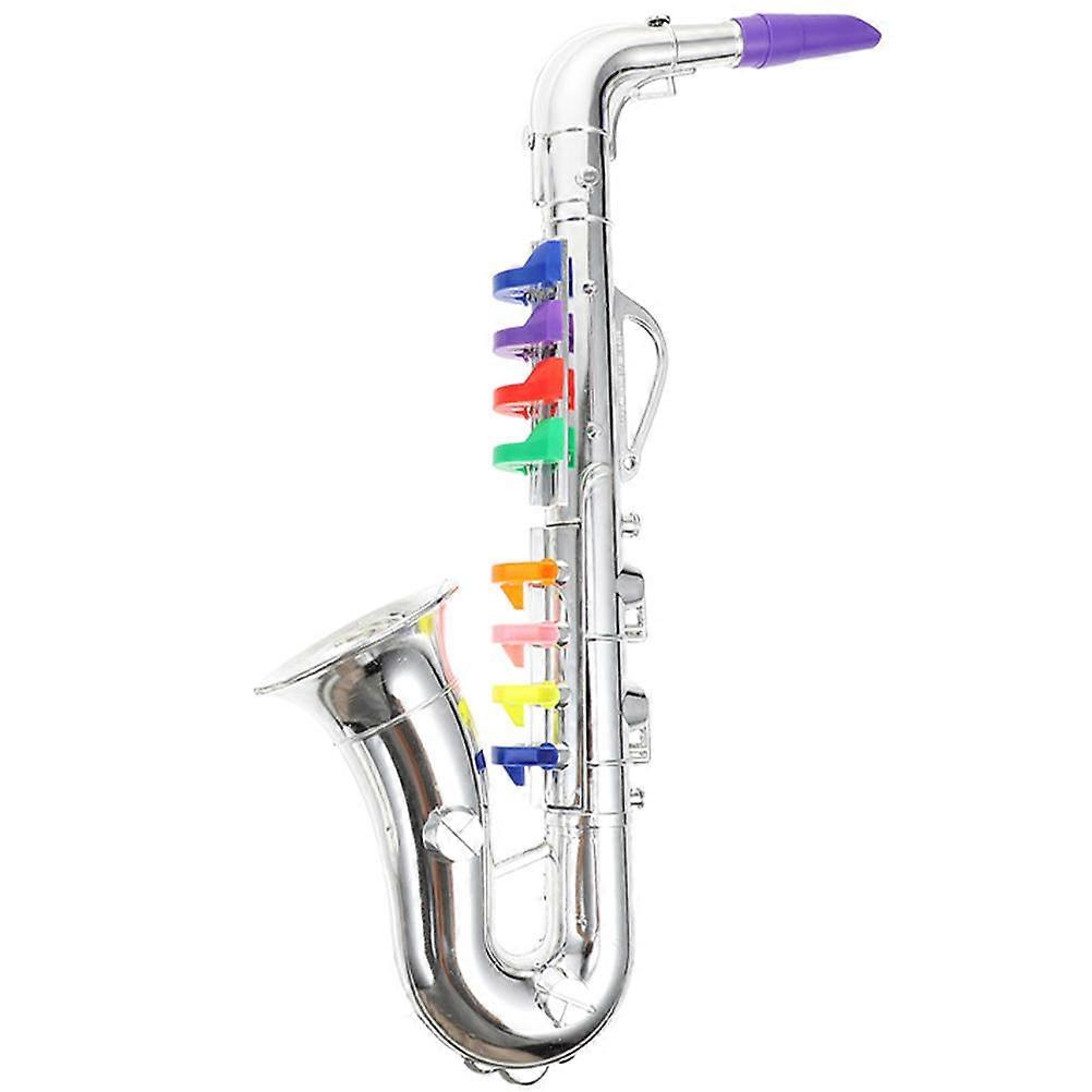 Toddler Saxophone Toy Simulation Design For Home Play 40X25X8cm Plastic Music Education 1Set