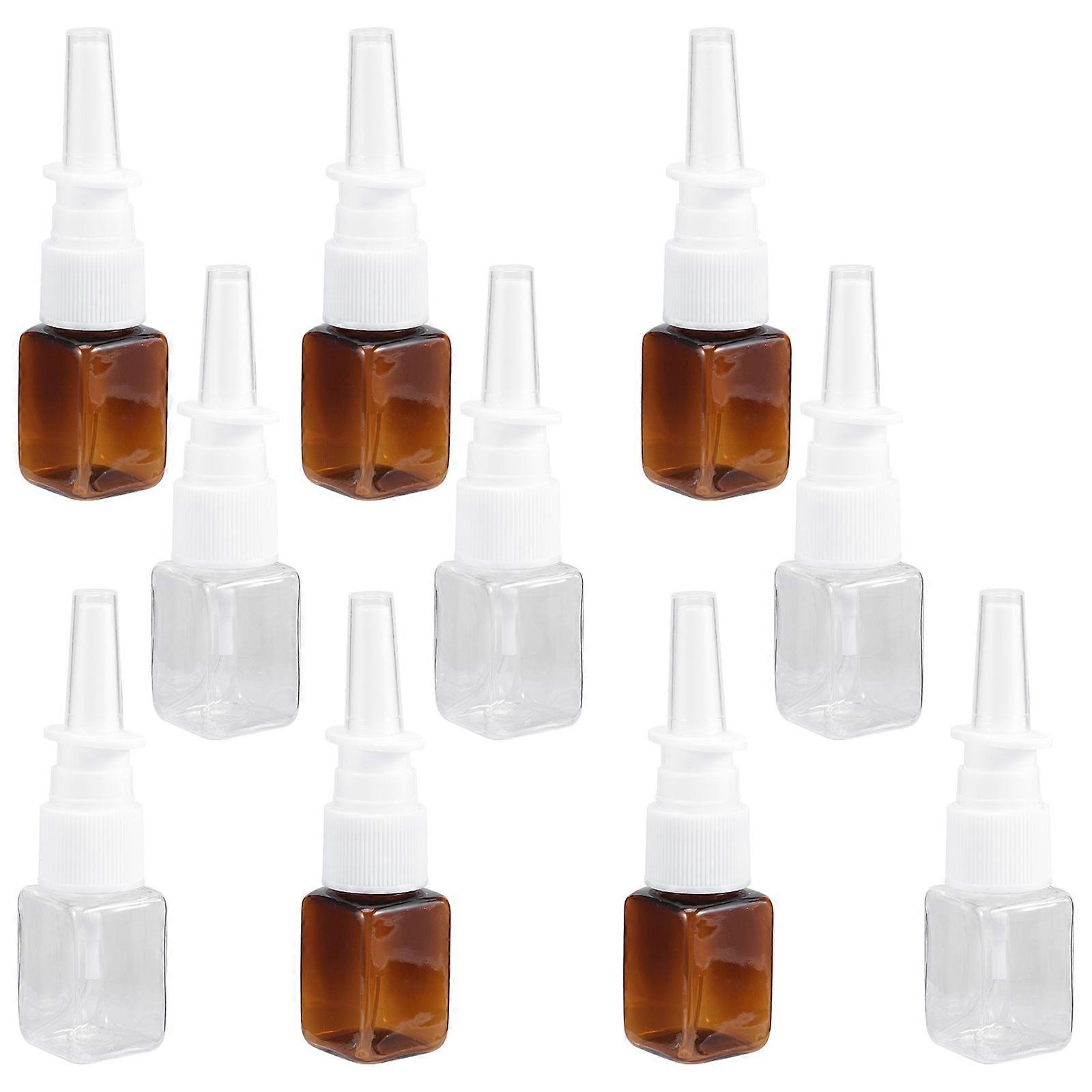 Refillable Spray Bottle 10Pcs Multi Plastic Compact and Durable Mist Spray Bottles for Storage