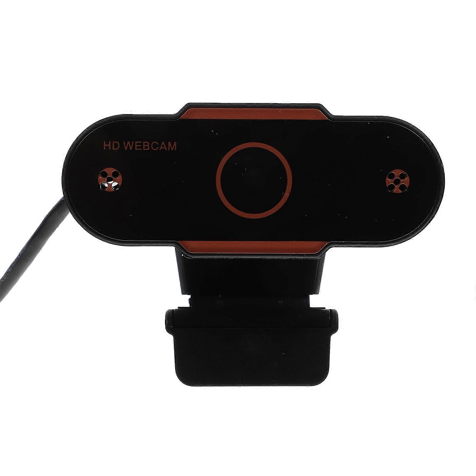 Webcam for Laptop with Built-in Microphone for Live Streaming Use Black ABS 480P