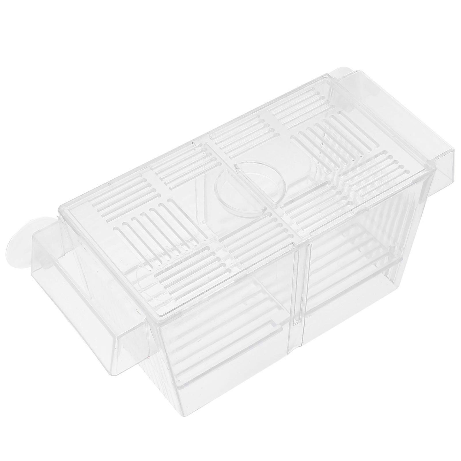 Fish Tank Hatching Incubator Aquarium Separation Container Practical Durable Acrylic 1Pack