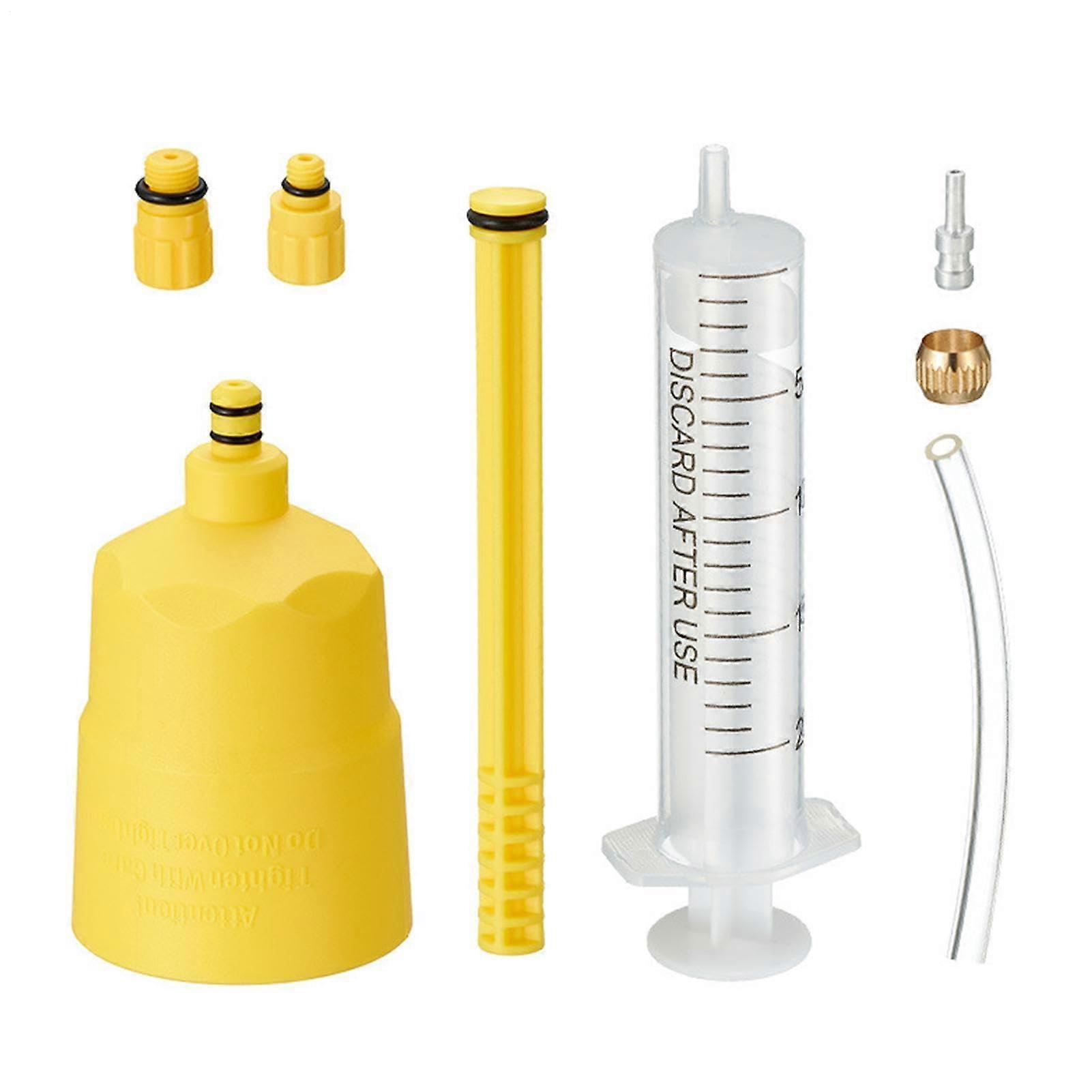 Hydraulic Brake Bleeding Kit Durable Bike Tool with 20ml Oil Filler