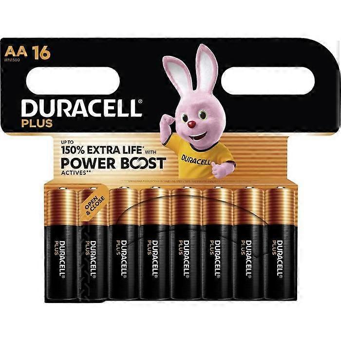 Duracell Plus Power Boost MN1500 Akku LR6 (AA) 1,5 V 16 Stück