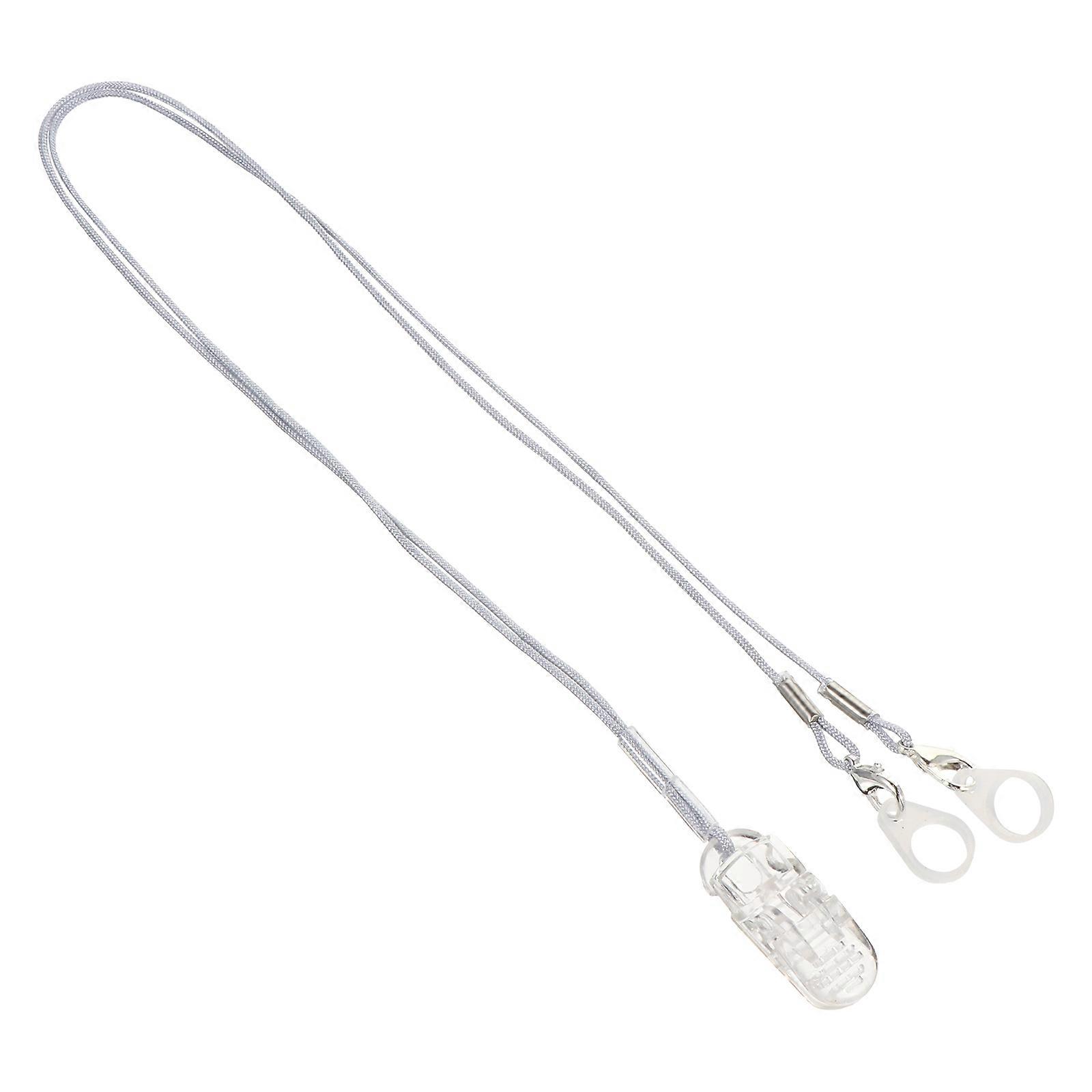 Anti Loss Hanging Rope 1 Set For Hearing Aids Outdoor Use Safe Durable Material