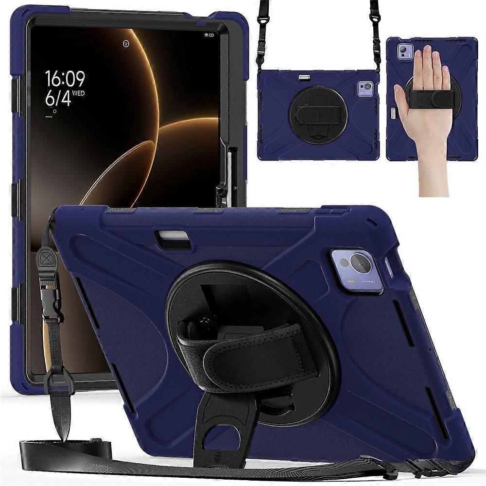 Xiaomi Pad 7 Ultra キックスタンド ケース TPU PC シリコン タブレット カバー ショルダー ストラップ付き