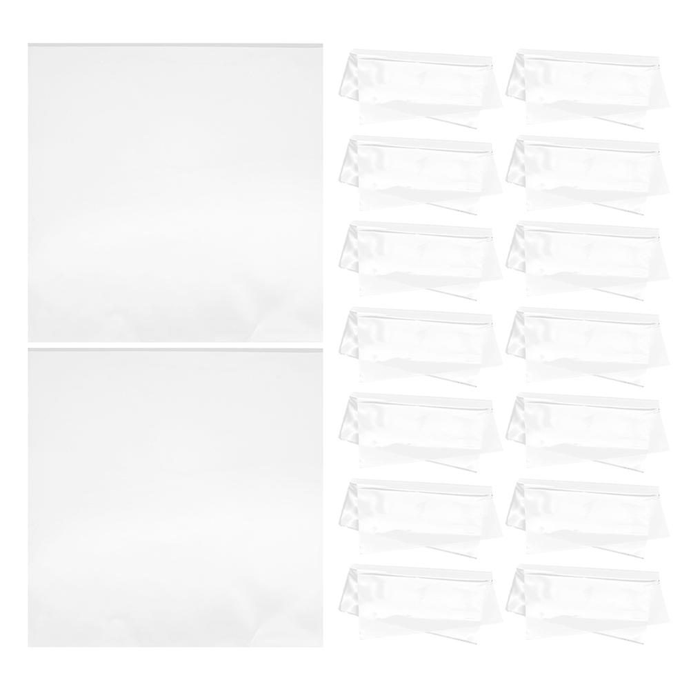 25pcs Clear Vinyl Record Sleeve for Vinyl Album Protective Cover Plastic Outer Cover for Vinyl Record