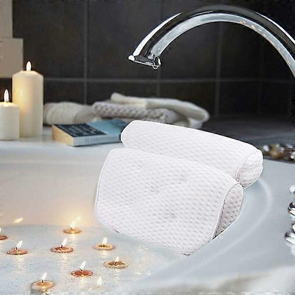 1 pc white bath pillow