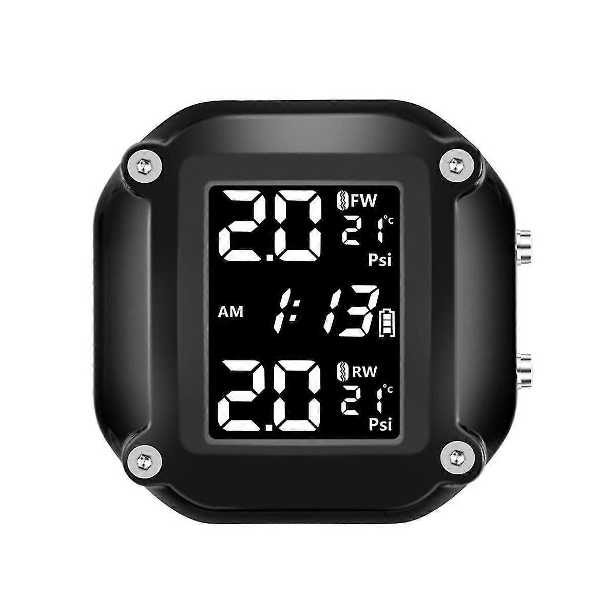 Motorcycle Tire Pressure Monitor Tpms Motorcycle Electric Vehicle Tire Pressure Monitor Detection System High Precision