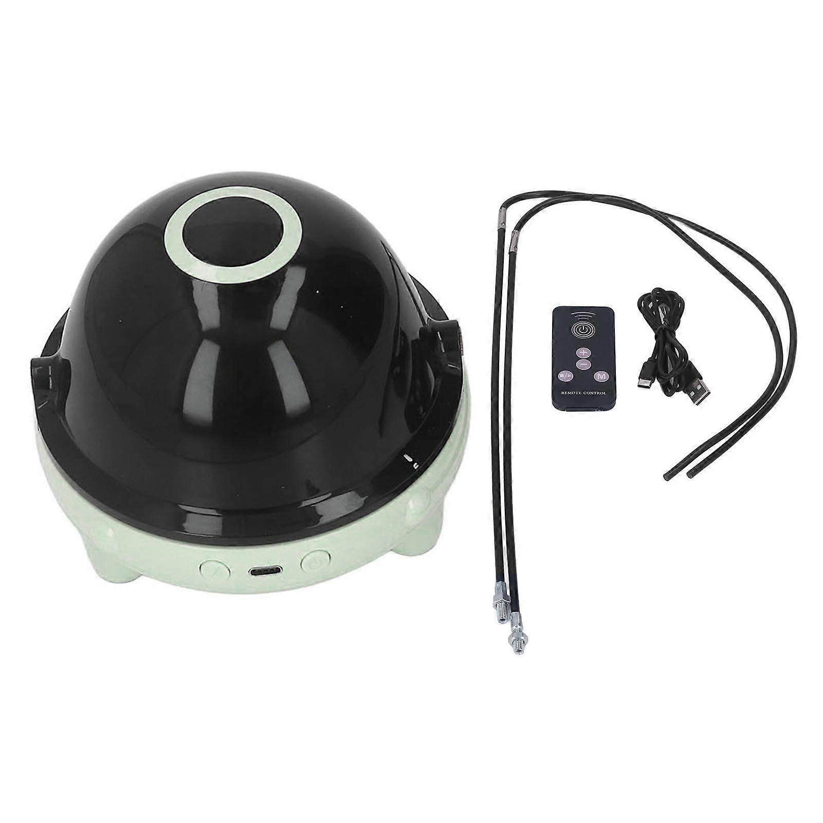 Electronic Skipping Machine Adjustable Automatic Bluetooth Light Remote Control Smart Jump Rope Machine Green