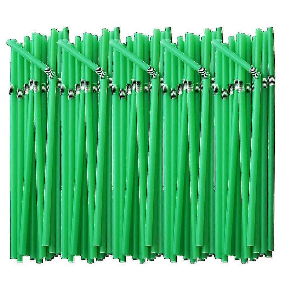 Disposable Drinking Straws  200pcs Extra Long Flexible Colorful Party Straws