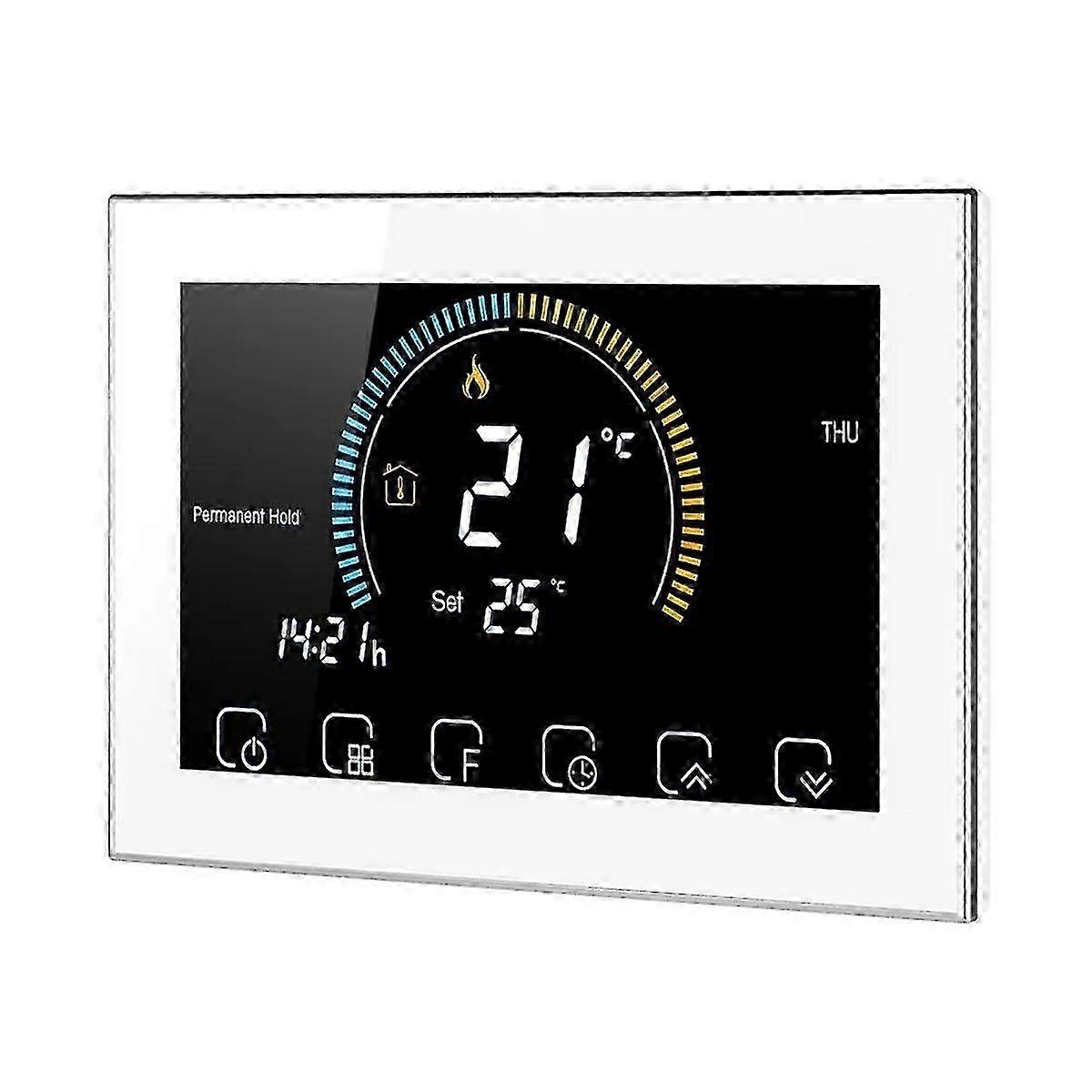 Smart Tuya Alexa Voice Control Smart Programmable Thermostat App Control Lcd Water/gas Boiler Heati