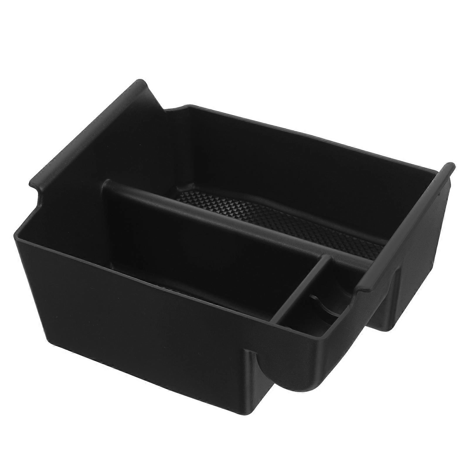 Car Side Storage Box Multi-Use Container For Tissue Storage In Black ABS Provides 1Pcs Of Organized Space