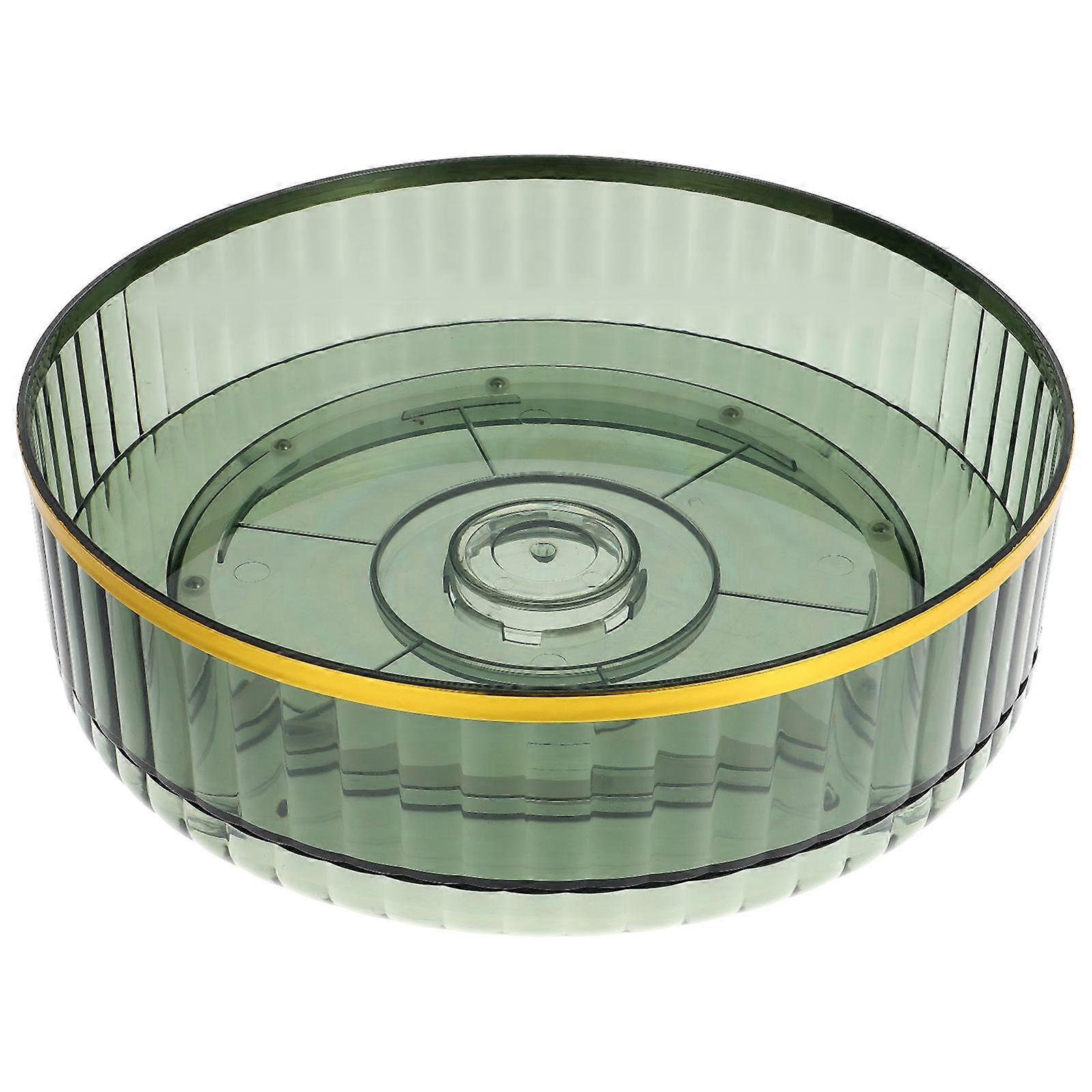 Rotating Spice Holder Tray Desktop Organizer For Homeowners With Convenient Storage 1Set