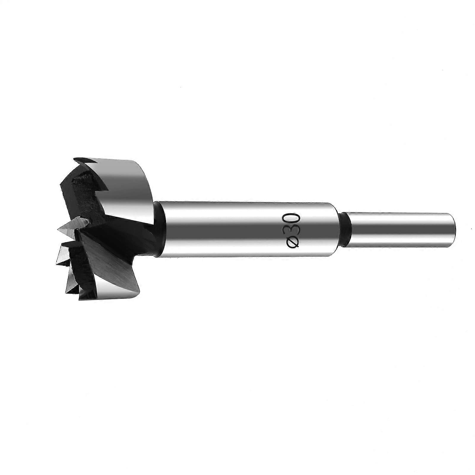 Forstner Drill Bit 30 mm Wood, Accessories Drill, Wood Forstner Bits, Drill Bits with Round Shank (Diameter 30 x 90 mm) Ø30x90mm
