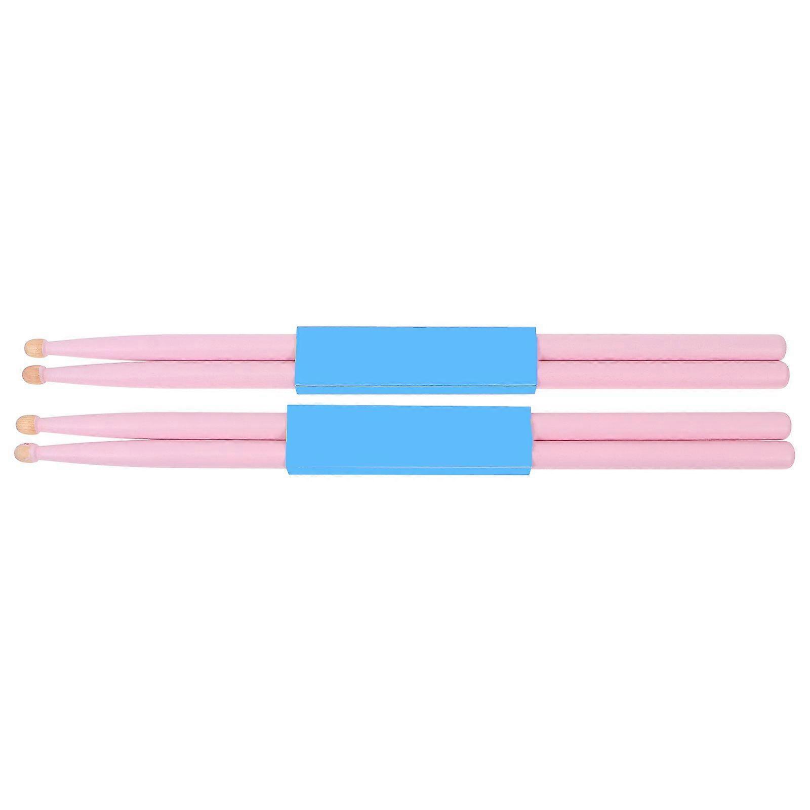 2 Pairs Drum Stick Percussion Instrument Stick Maple Drum Sticks Wood Drumsticks