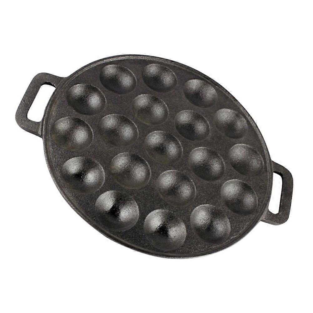 Iron Snail Plate Baking Tray Perfect For Cooking Octopus And Snails Made From Black Iron 1Pack