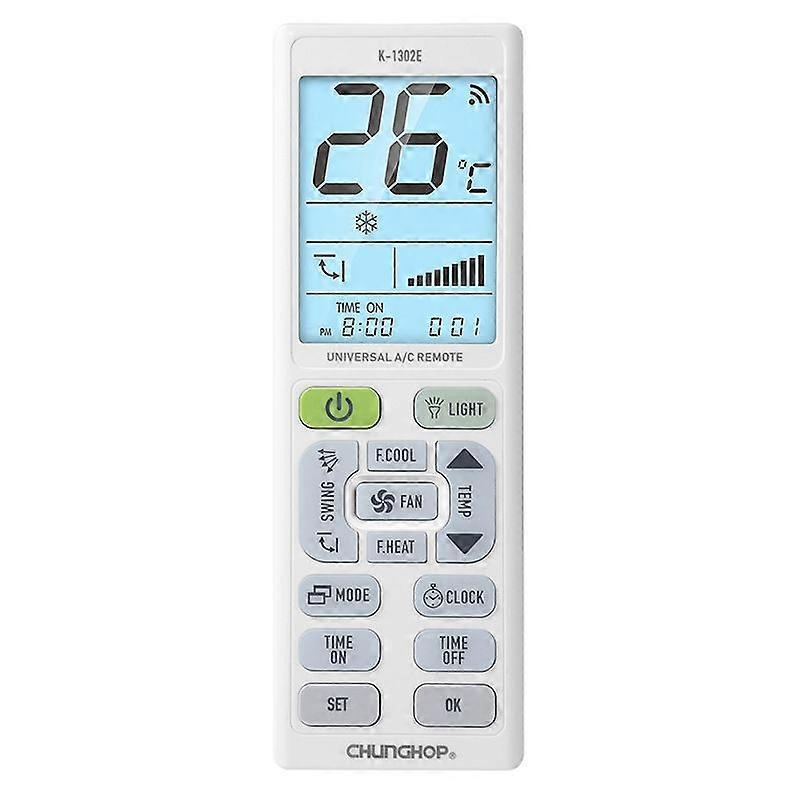 CHUNGHOP K-1302E Universal Air Conditioner Remote Control