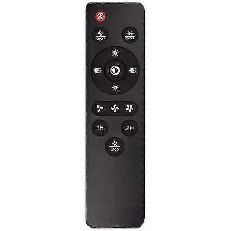 1/2PCS Dimming And Discoloration Good Toughness Ceiling Fan Lamp Remote Control Responsive Remote Control Soft Keys