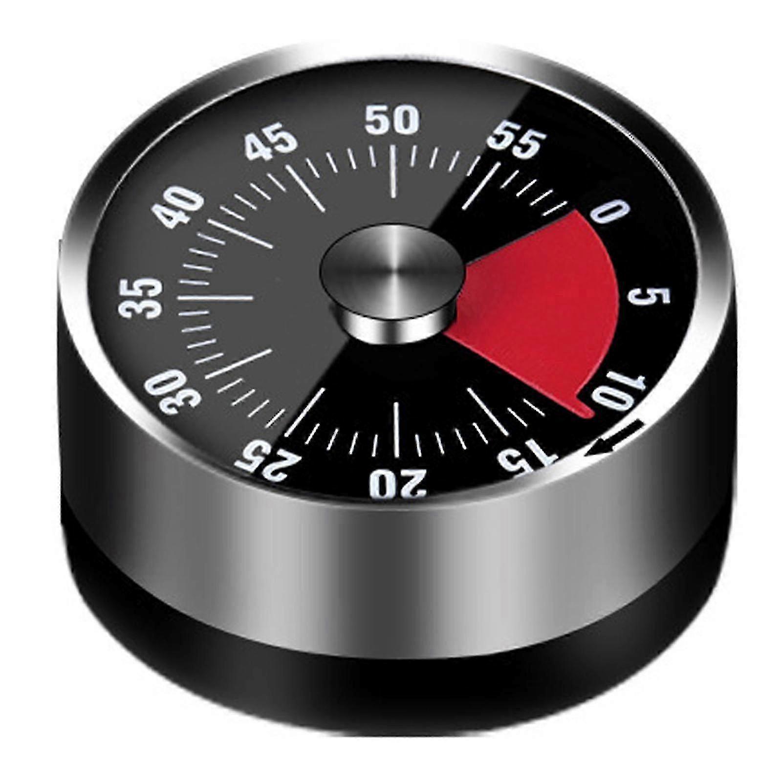 60-minute Visual Countdown Timer, Mini Magnetic Digital Timer ,no Battery Neededfor Cooking, Learning, Baking,exercise
