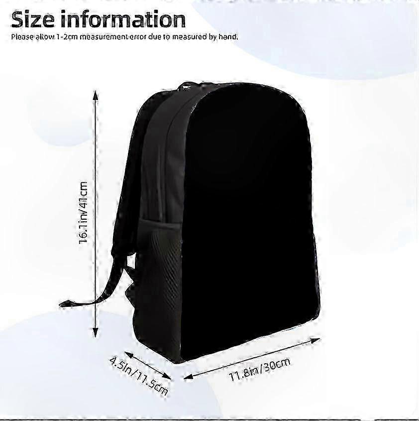 Creative Polyester Comfortable Student Backpack for Certain Brands 1317Cx Godzillas