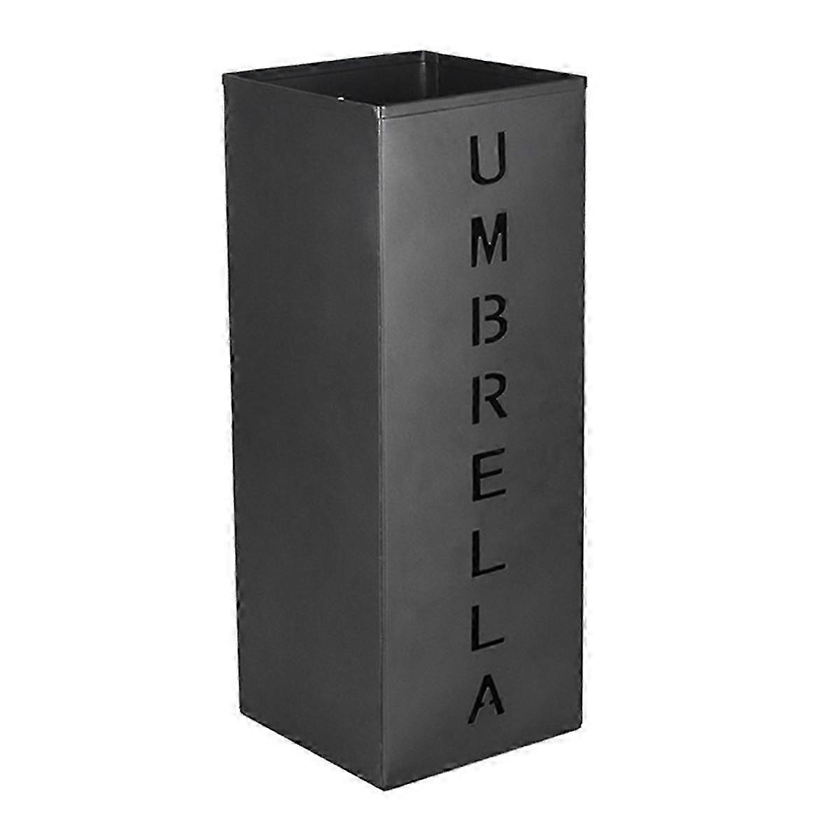 Umbrella Holder Square Free Standing Umbrella Rack Magazine Storage Buckets Bin Multipurpose Walkin