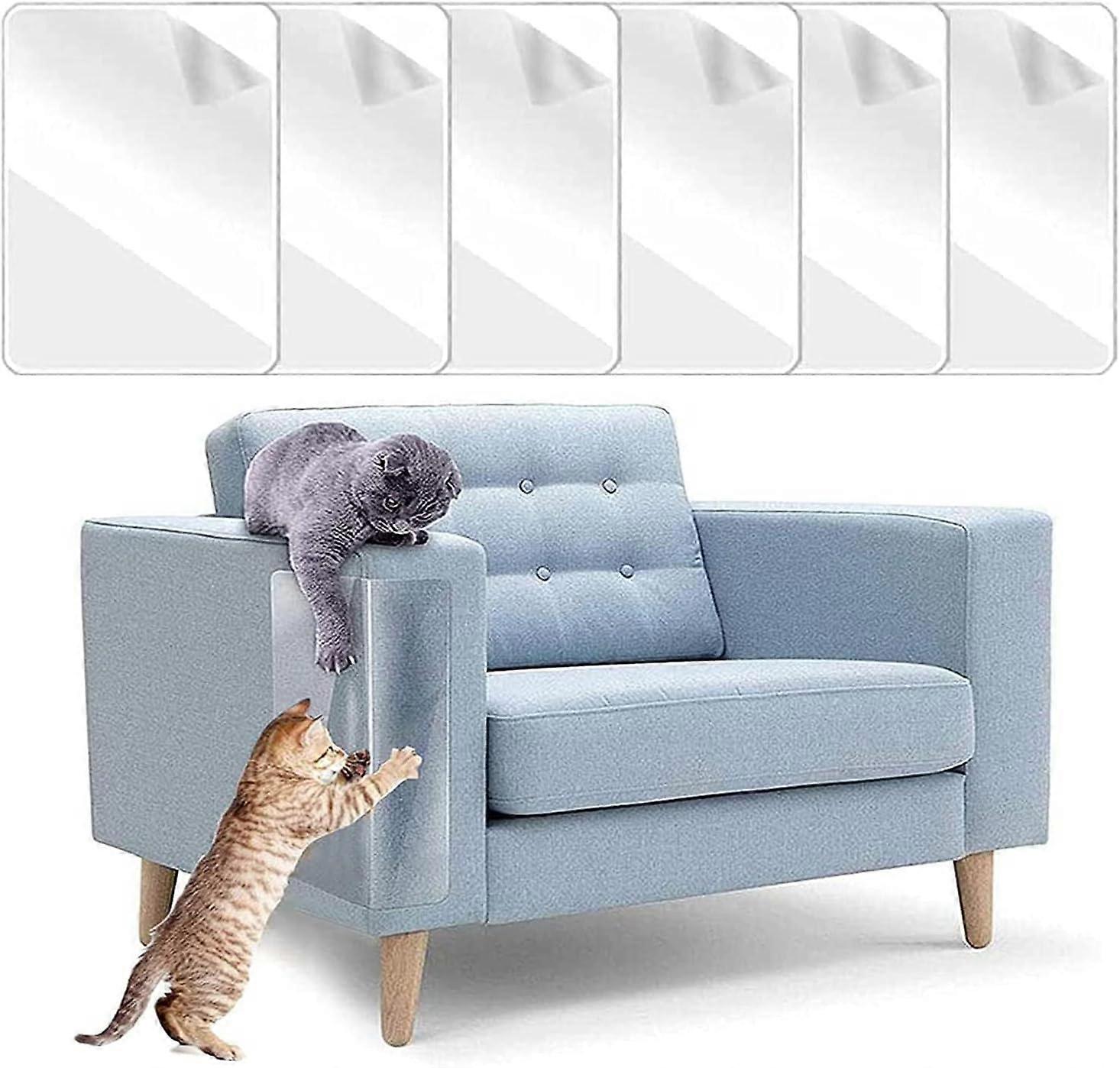 Cat Scratch Protector Cat Scratch Protector,Cat Protector Catch Scratch Transparent Flexible,Pet Couch Protector Stop Cats Scratching Furniture Avoid