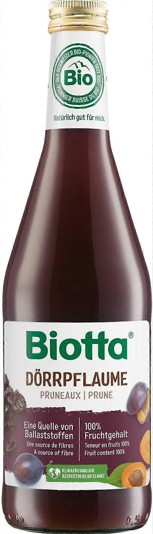 Biotta Organic Prune Juice 500ml - 4 Pack