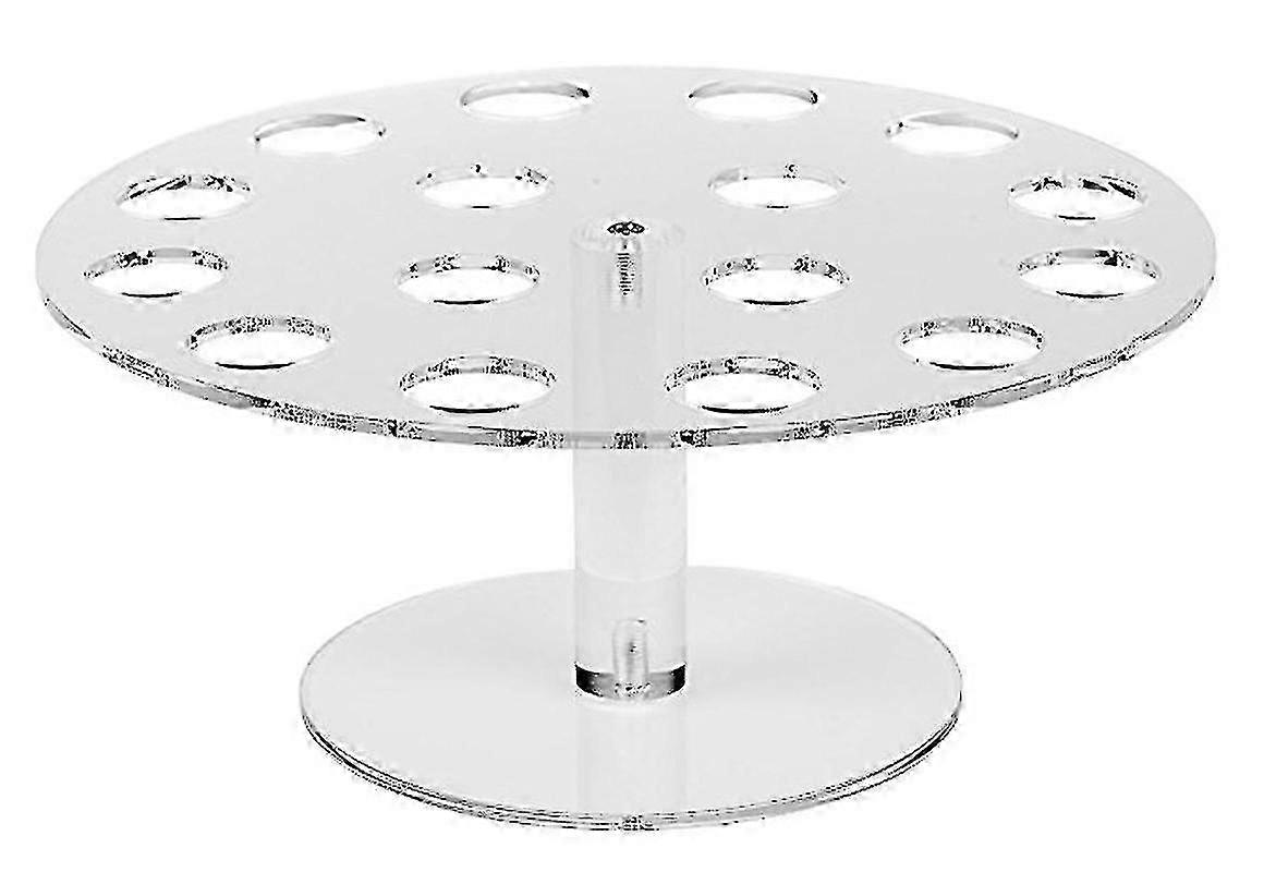 16 Hole Ice Cream Cone and Cupcake Holder for Parties, Dessert Display Stand