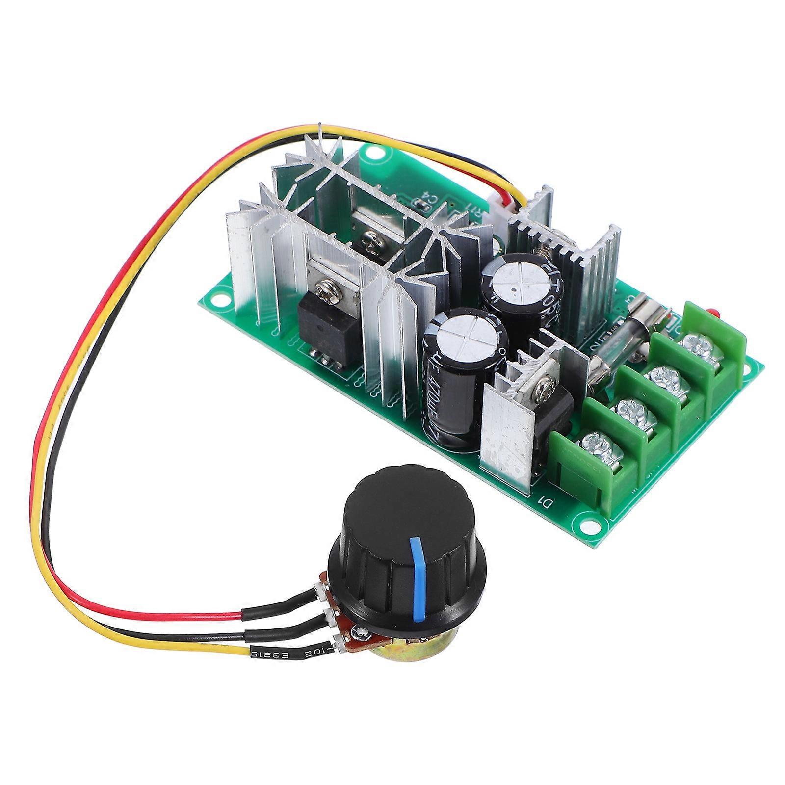 PWM DC Motor Speed Controller Module, High Performance Variable Speed Regulator with Compact Modular Design for Industrial Motor Control Applications