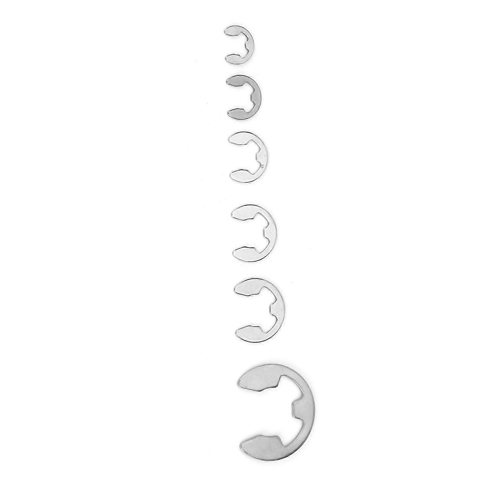 300 stk rustfrit stål E Clip Set M1.2 til M15 holderinge