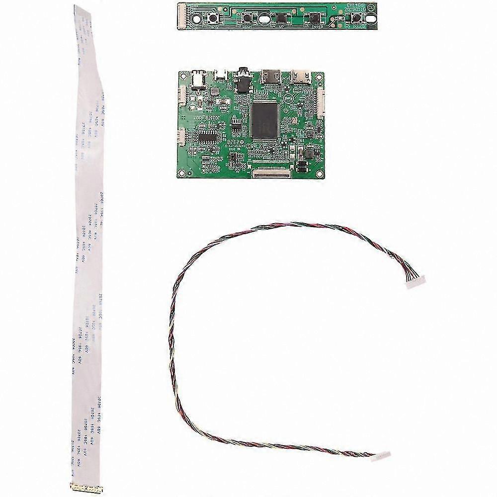 Portable 30-Pin EDP LCD Monitor Display Kit for Laptop and Gaming with Driver Board (Model B)