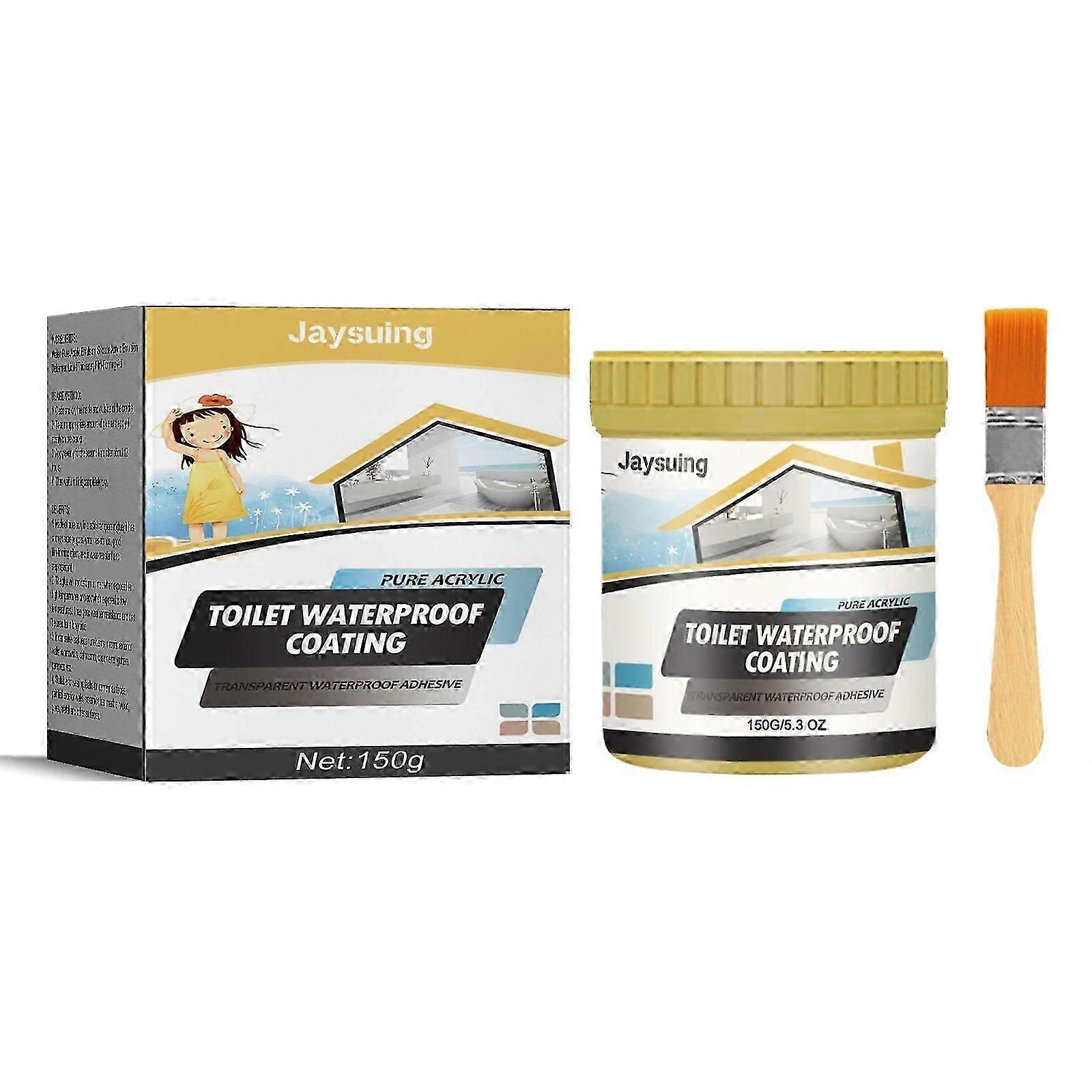 Waterproof Leak-Stopping Glue Set for Bathrooms & Exterior Walls - High-Temperature Resistant, Easy Application