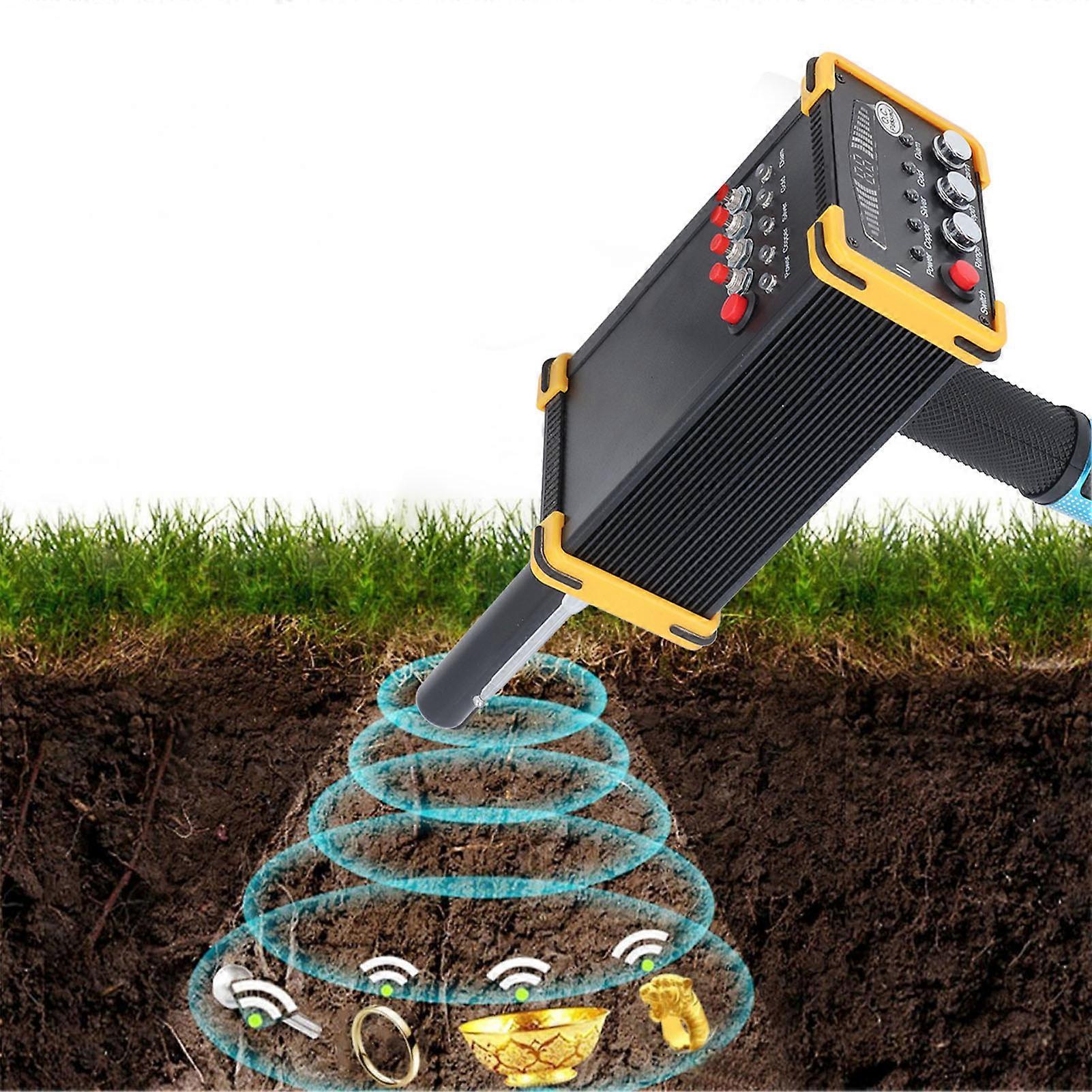 Professional Metal Scanner 15m Depth LCD Display Night Vision