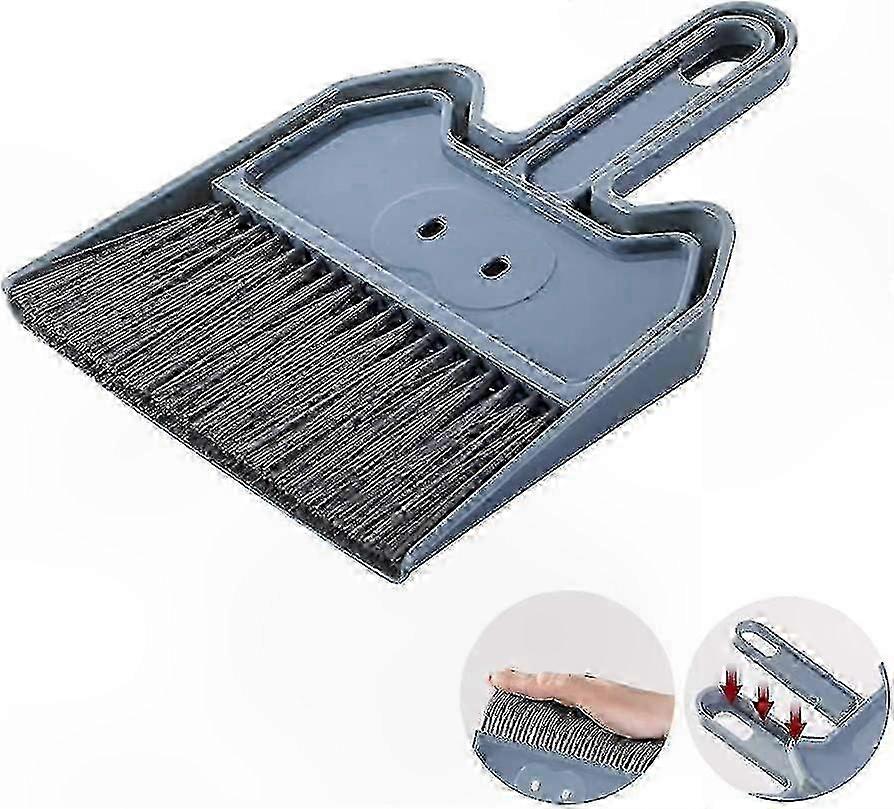 Multi-Functional Cleaning Tool Set with Dustpan, Hand Broom, and Shower Squeegee Combo for Household Use