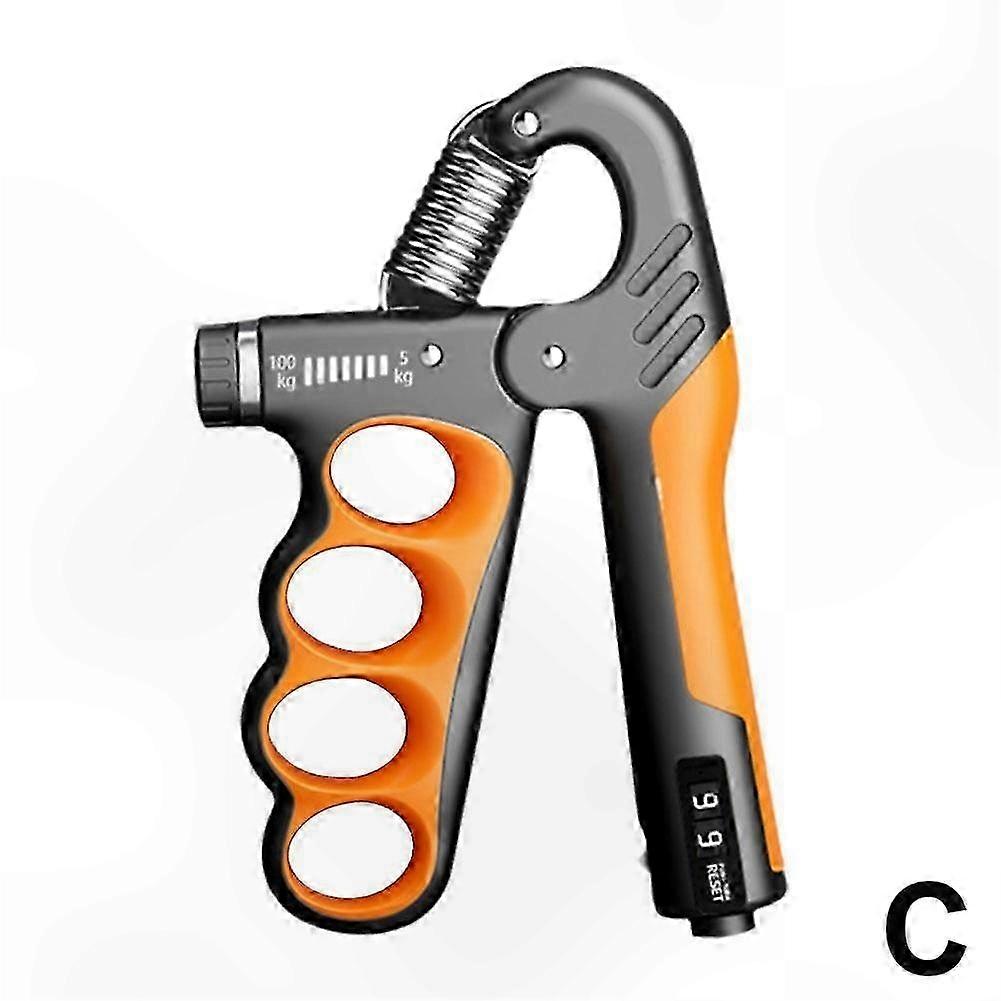 Adjustable Grip Strengthener for Forearm, Hand and Finger Training with 5-100KG Resistance Levels