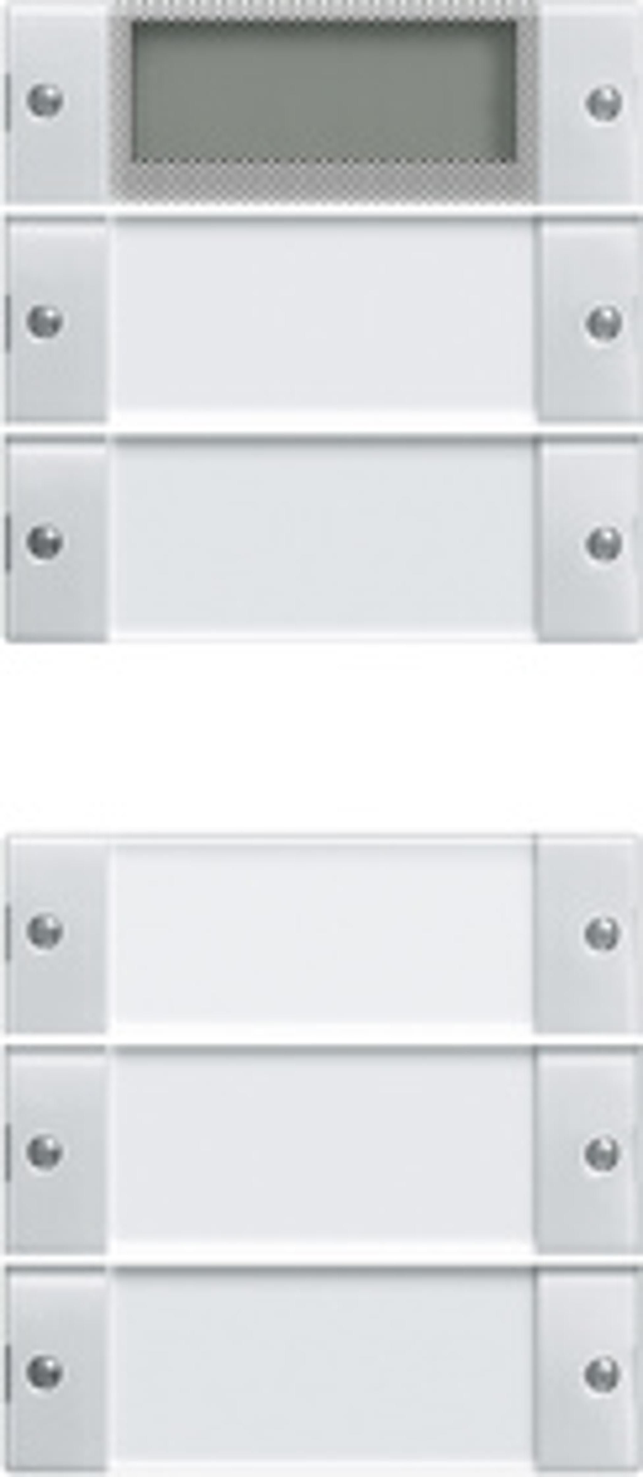 Rockerset 5f Plus (2+3) BSF Systeem 55 zuiver wit glanzend