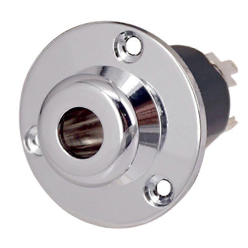 Guitar Output Input End Pin -6.35 Acoustic Guitar Equalizer EQ Preamp Socket 6.35mm Guitar Accesso