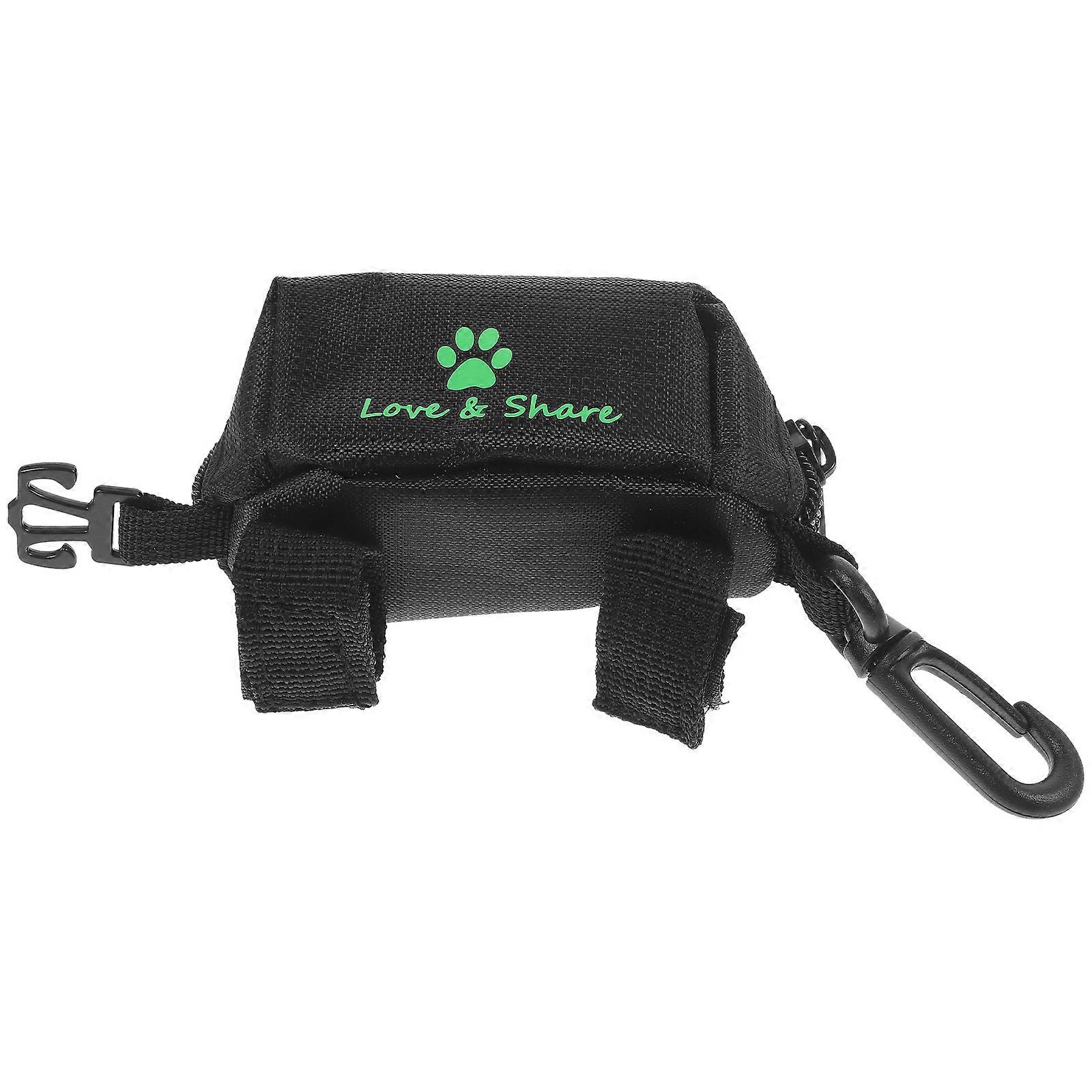 Pet Walking Accessory Cable Attachment For Dog Leash Walking Running Occasion Black 1Pcs