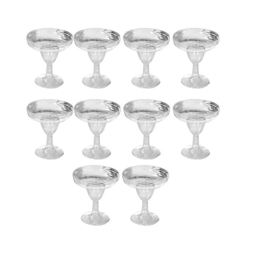 Transparent Disposable Goblet for Dessert Use Made of Material 150ML