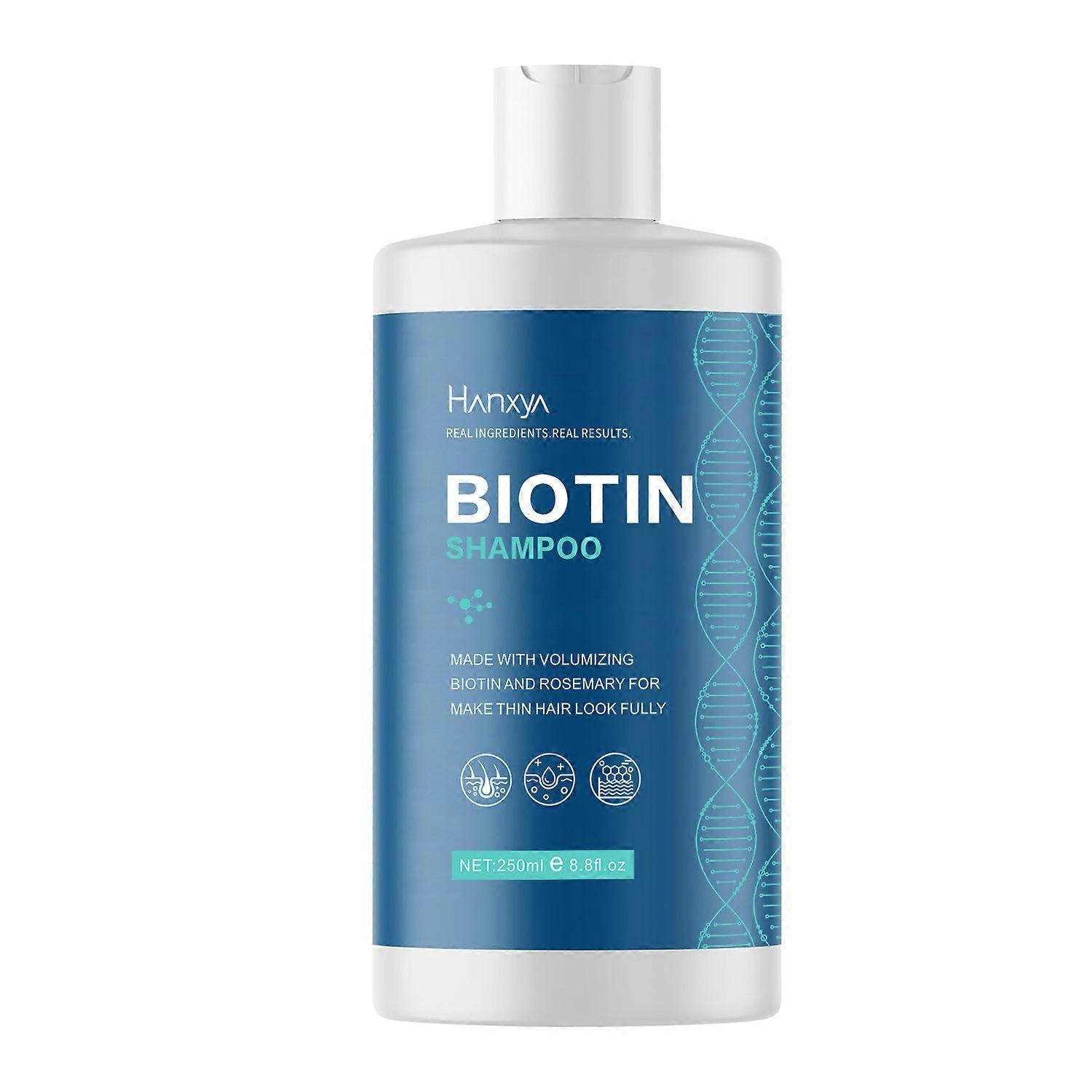 Volumizing Biotin and Rosemary Shampoo - Vegan Rosemary Biotin Shampoo with Nourishing B Vitamins & Tea