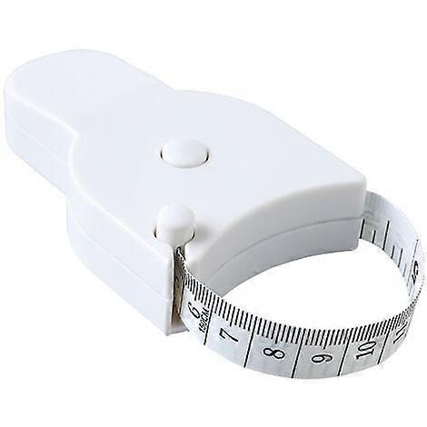 Automatic telescopic ribbon (white - 2pcs)