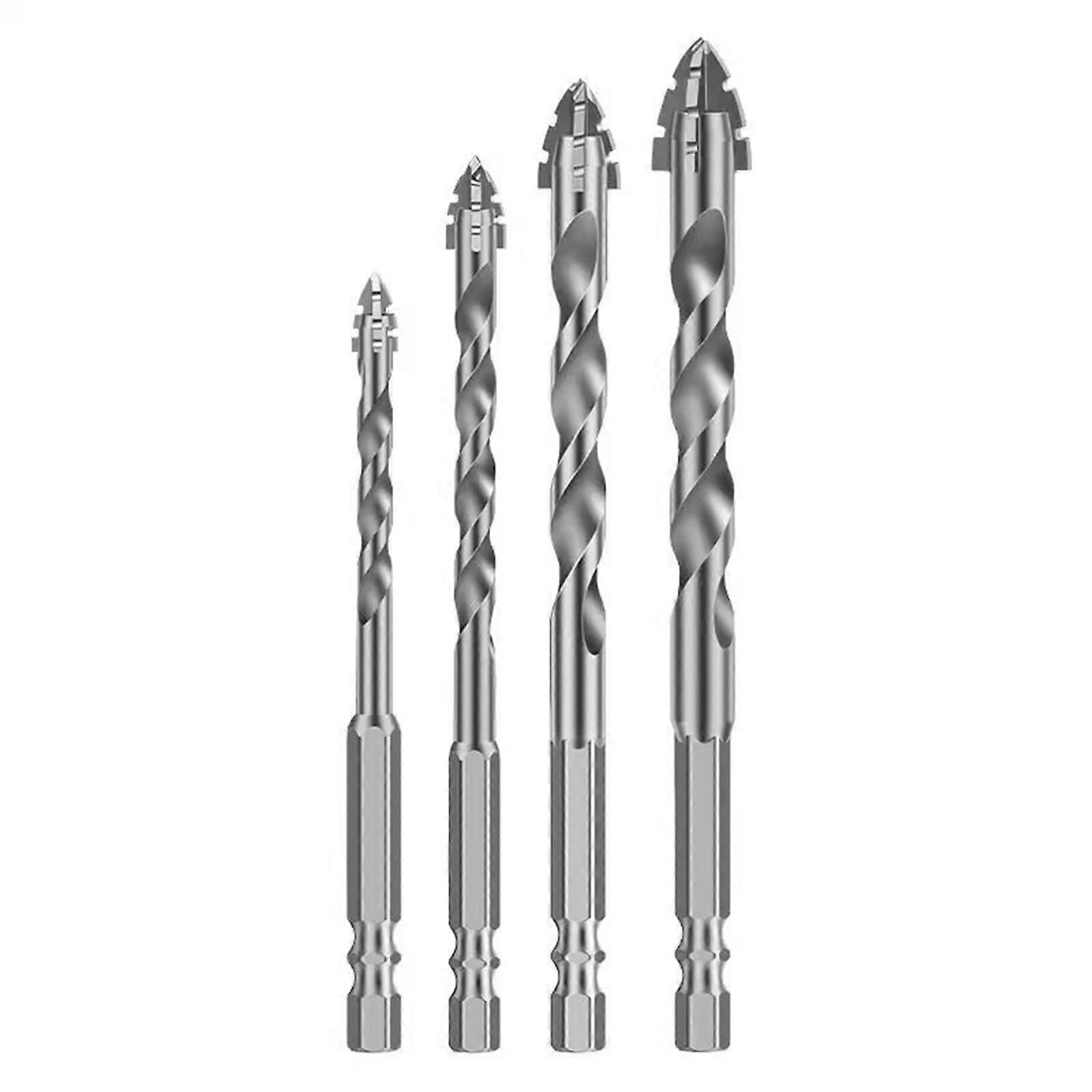 Four Flute Sawtooth Eccentric Drill Bit High Strength Simple Assembly Eccentric