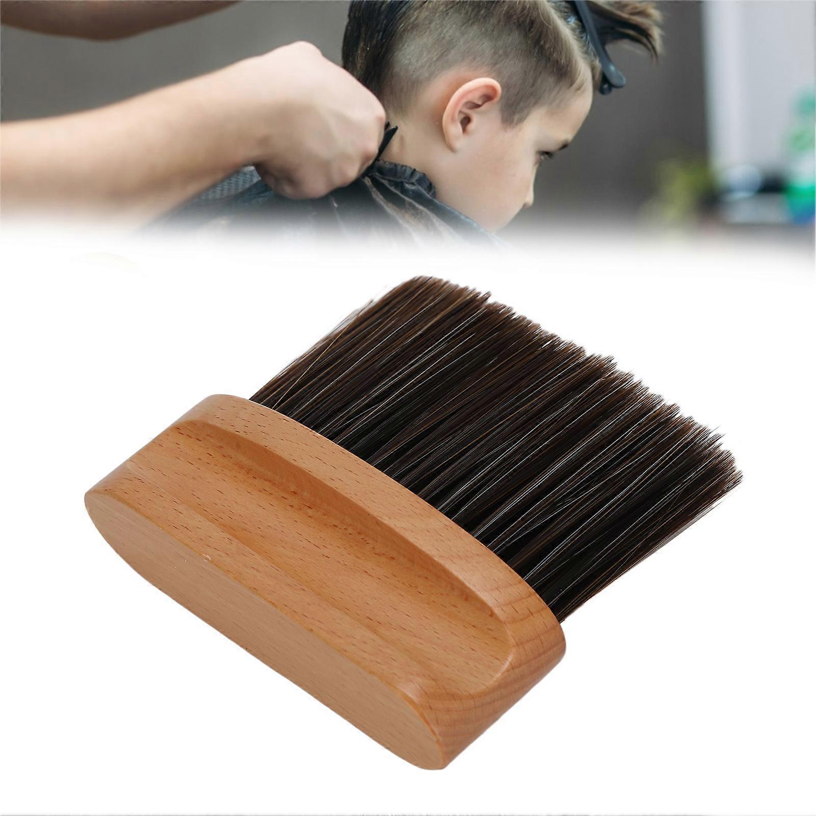 Professional Barber Neck Duster Brush 2.8x11.8x11.5cm Soft Nylon