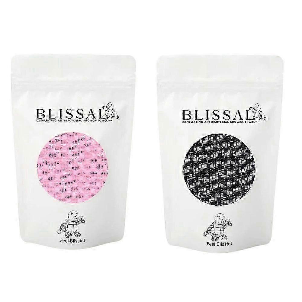 Blissal 去角质淋浴和浴巾,打造光滑肌肤